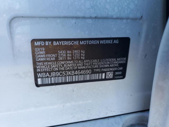 2019 BMW M550XI - WBAJB9C53KB464690