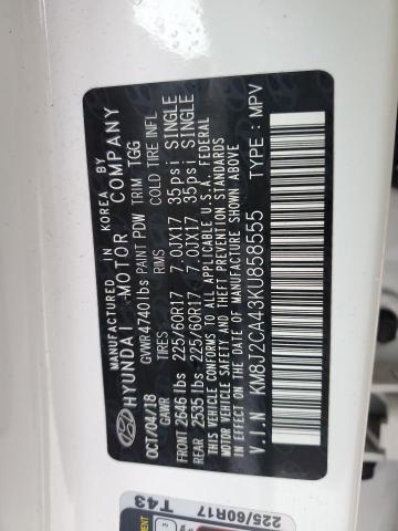 2019 HYUNDAI TUCSON SE - KM8J2CA43KU858555