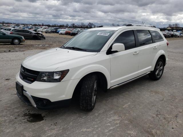 Salvage cars for sale from Copart Sikeston, MO: 2017 Dodge Journey Crossroad