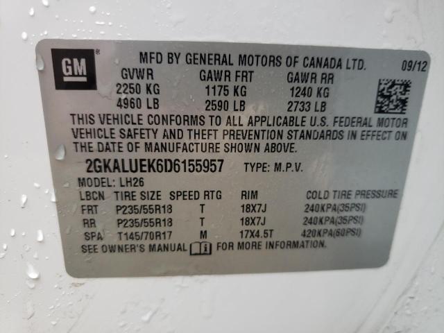 2GKALUEK6D6155957 GMC Terrain Slt