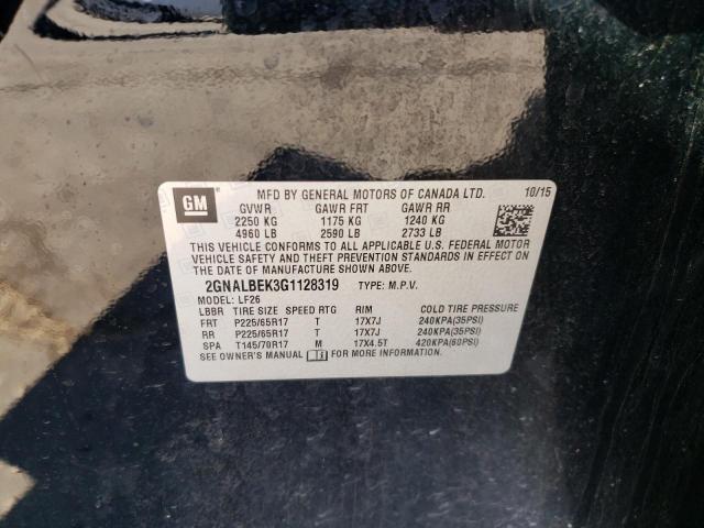 2016 CHEVROLET EQUINOX LS - 2GNALBEK3G1128319