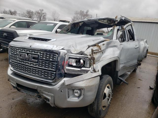 Salvage cars for sale from Copart Pekin, IL: 2018 GMC Sierra K3500 Denali
