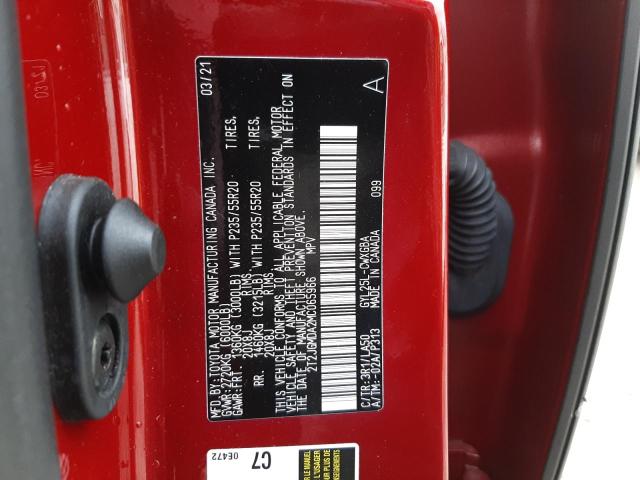 2021 LEXUS RX 450H - 2T2JGMDA2MC065966