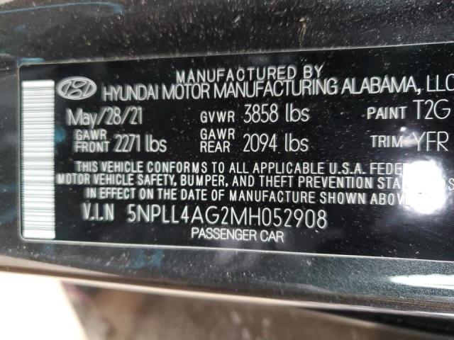 2021 HYUNDAI ELANTRA SE - 5NPLL4AG2MH052908