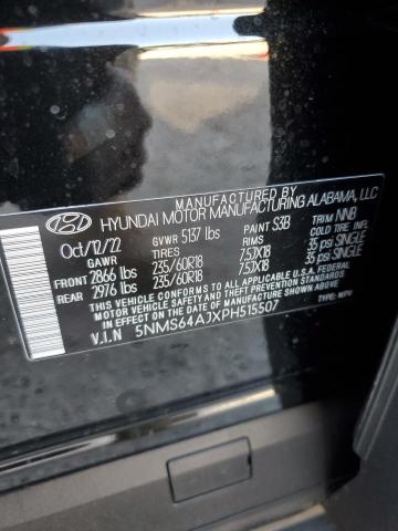 2023 HYUNDAI SANTA FE X - 5NMS64AJXPH515507