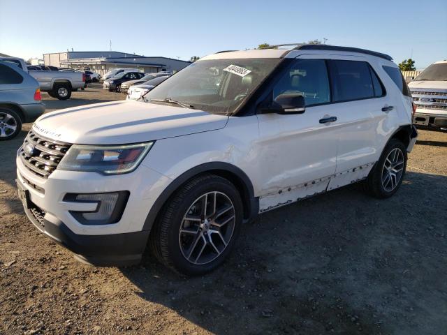 Lot #2489187578 2017 FORD EXPLORER S salvage car