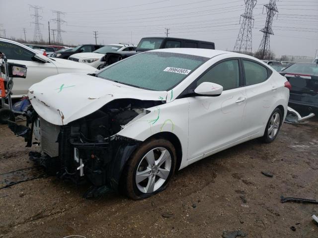  HYUNDAI ELANTRA 2013 Білий