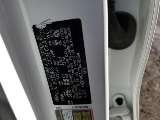 KNDPMCAC7M7918841 KIA Sportage Lx
