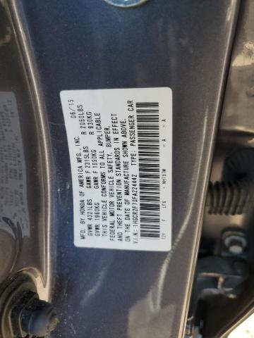 2015 HONDA ACCORD EX - 1HGCR2F70FA224442
