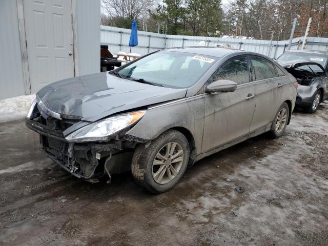 Salvage cars for sale from Copart Lyman, ME: 2013 Hyundai Sonata GLS