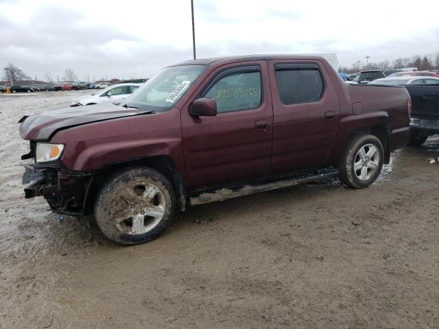 Salvage cars for sale at Indianapolis, IN auction: 2009 Honda Ridgeline RTL
