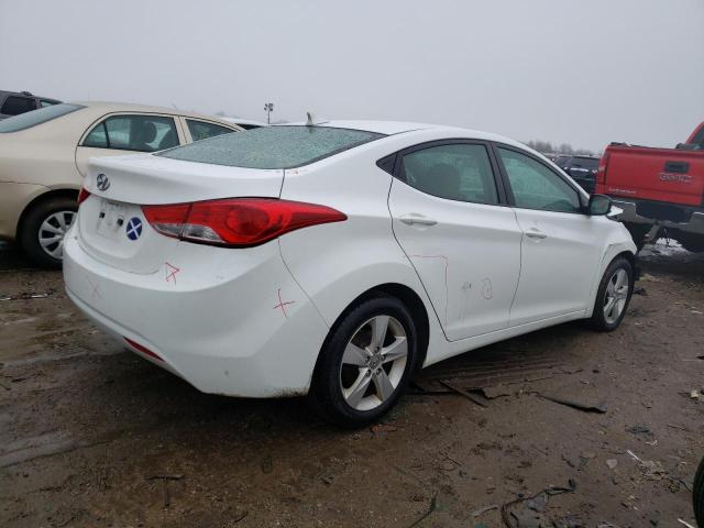  HYUNDAI ELANTRA 2013 Білий