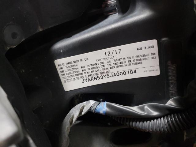 2018 YAMAHA MT09 C JYARN53Y5JA000784