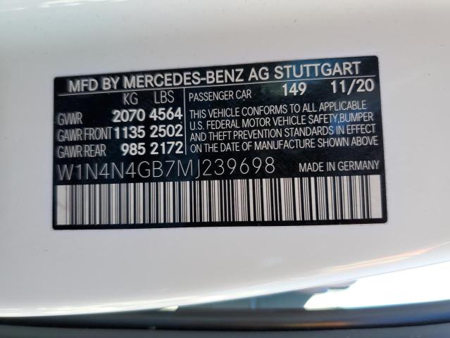 2021 MERCEDES-BENZ GLA 250 - W1N4N4GB7MJ239698