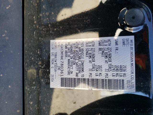 5N1AT2MT4HC780361 Nissan ROGUE S