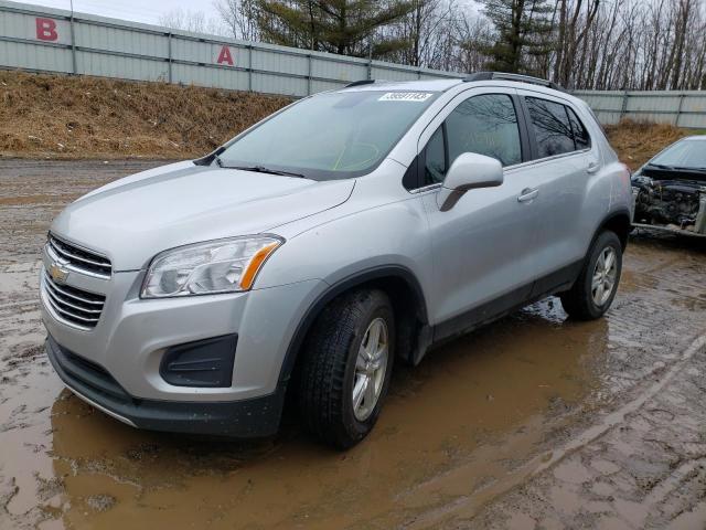 Salvage cars for sale from Copart Davison, MI: 2016 Chevrolet Trax 1LT