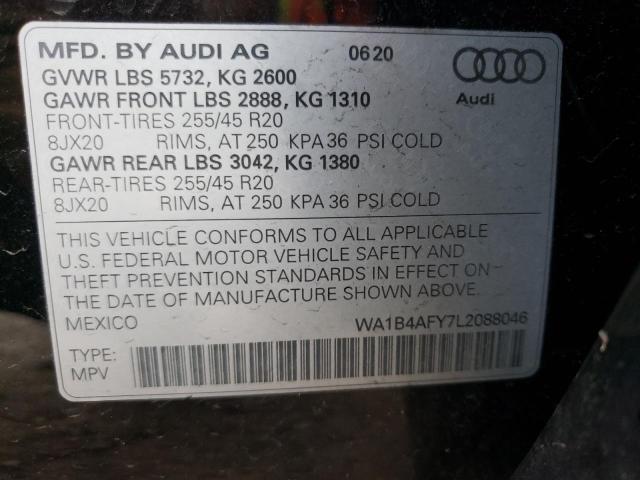 2020 AUDI SQ5 PREMIU - WA1B4AFY7L2088046