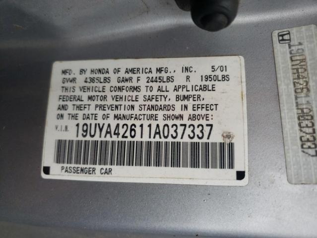 19UYA42611A037337 Acura 3.2cl Type-s