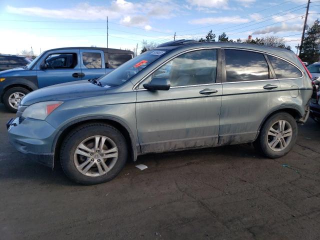 Salvage cars for sale from Copart Denver, CO: 2010 Honda CR-V EXL