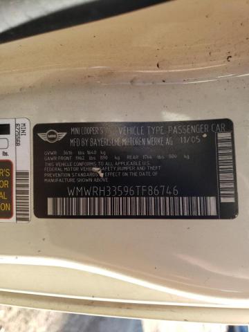 WMWRH33596TF86746 Mini COOPER S