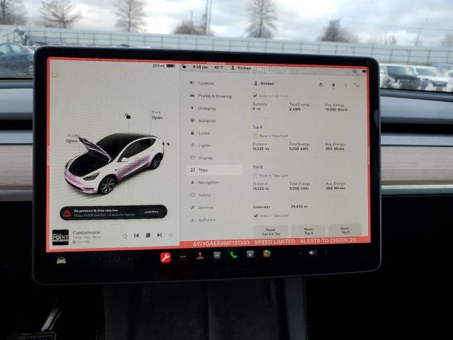 5YJYGAEE0MF131333 Tesla Model Y