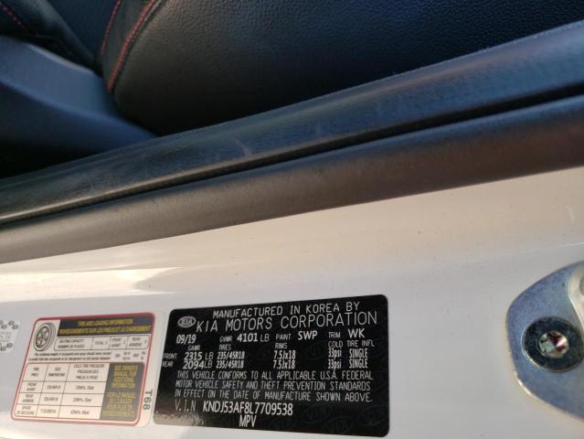 2020 KIA SOUL GT-LI - KNDJ53AF8L7709538