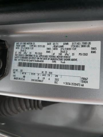 2015 FORD F150 SUPER - 1FTEW1EG4FFA66430