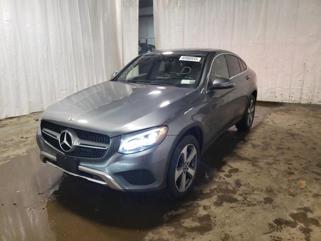 Salvage cars for sale from Copart Central Square, NY: 2018 Mercedes-Benz GLC Coupe 300 4matic