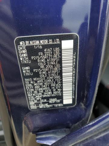2016 NISSAN JUKE S - JN8AF5MV8GT657115