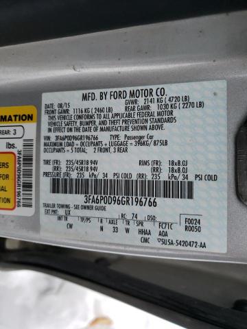 2016 FORD FUSION TIT - 3FA6P0D96GR196766
