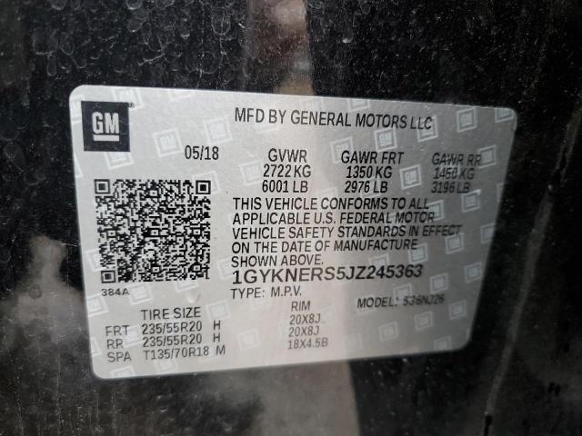 2018 CADILLAC XT5 PREMIU - 1GYKNERS5JZ245363