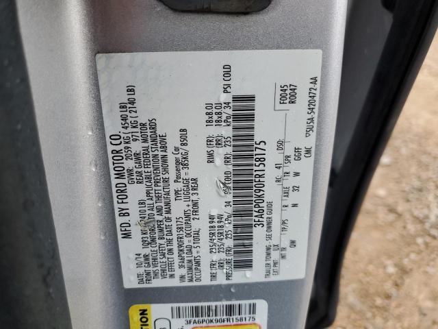 3FA6P0K90FR158175 | 2015 FORD FUSION TIT