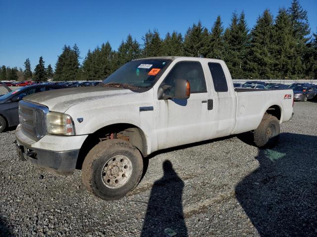 Salvage cars for sale from Copart Graham, WA: 2005 Ford F250 Super Duty