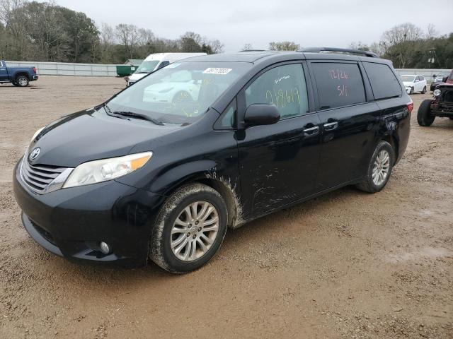 Salvage cars for sale from Copart Theodore, AL: 2016 Toyota Sienna XLE