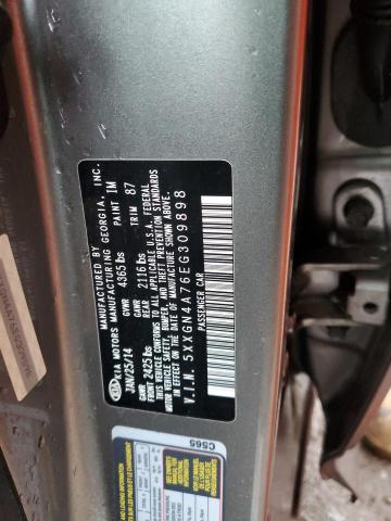 5XXGN4A76EG309898 KIA OPTIMA EX