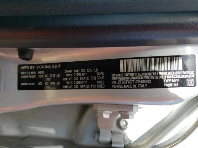 ZFBCFXCT1GP468883 Fiat 500
