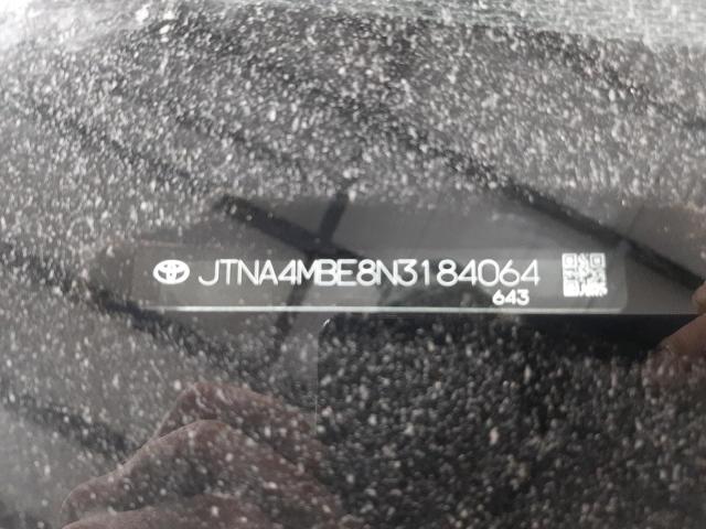 2022 TOYOTA COROLLA XS - JTNA4MBE8N3184064