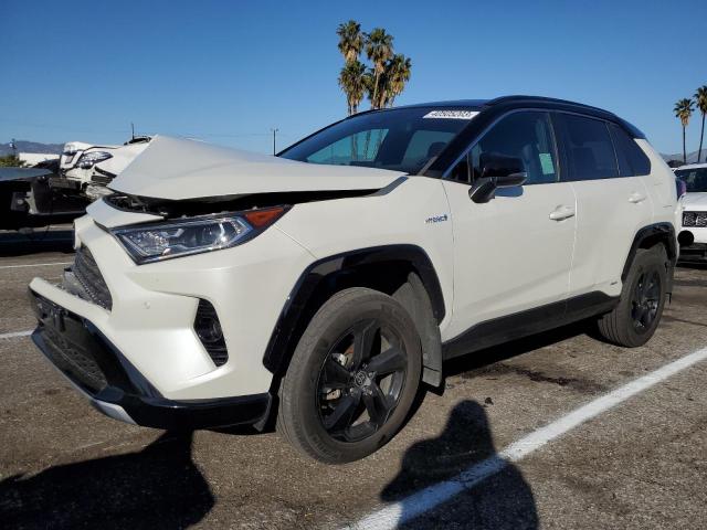 Vehiculos salvage en venta de Copart Van Nuys, CA: 2021 Toyota Rav4 XSE