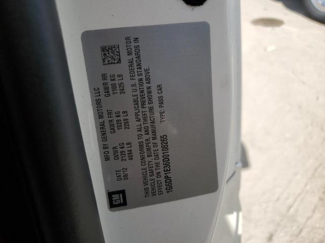 1G6DP1E36D0108265 Cadillac CTS
