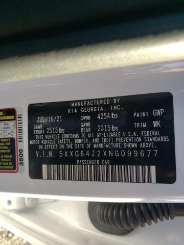5XXG64J2XNG099677 KIA K5 GT LINE