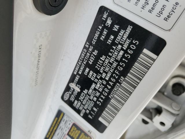 5XXGR4A62FG515605 KIA OPTIMA SX