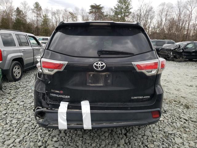 VIN 5TDDKRFH2ES044809 2014 Toyota Highlander, Limited no.6