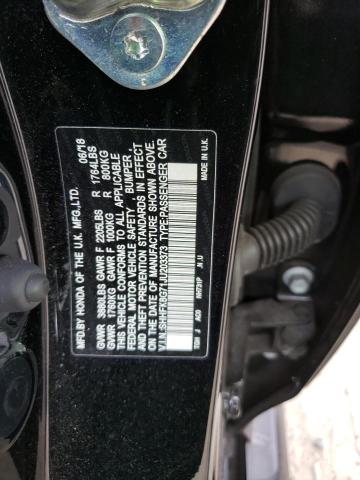 2018 HONDA CIVIC TYPE - SHHFK8G71JU203373