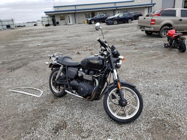 Salvage motorcycles for sale at Earlington, KY auction: 2009 Triumph Bonneville