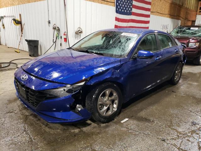 Salvage cars for sale from Copart Anchorage, AK: 2021 Hyundai Elantra SE