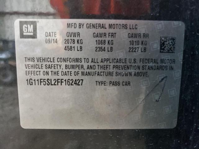 2015 CHEVROLET MALIBU LTZ - 1G11F5SL2FF162427