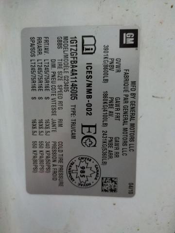 1GTZGFBA4A1146005 GMC Savana G2500