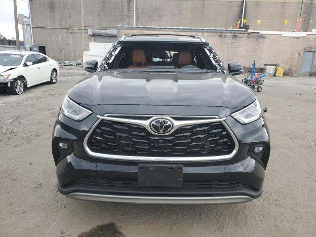  TOYOTA HIGHLANDER 2022 Чорний