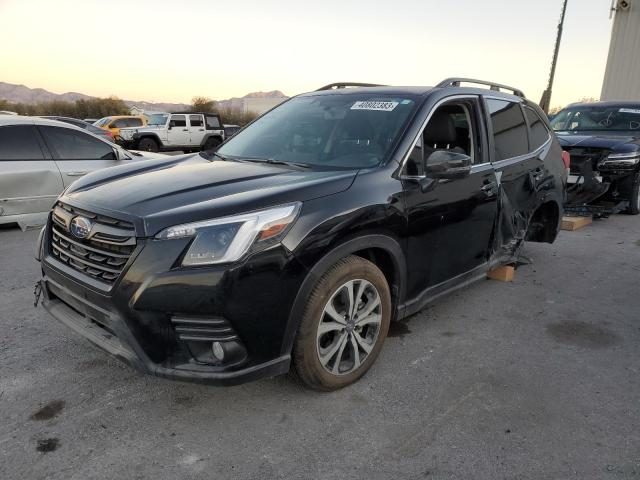 Salvage cars for sale at Las Vegas, NV auction: 2022 Subaru Forester Limited