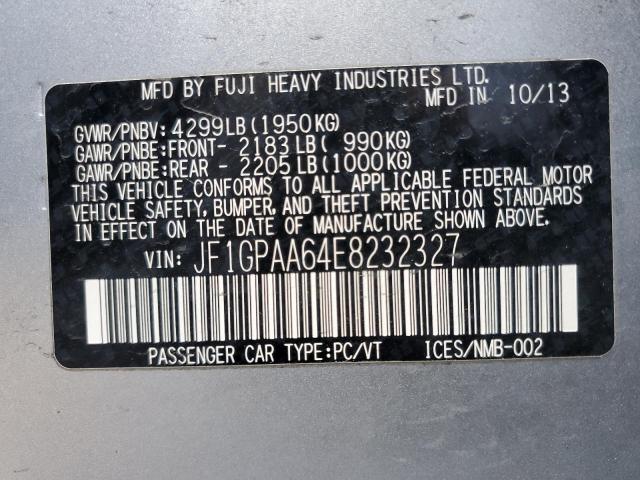 JF1GPAA64E8232327 Subaru Impreza
